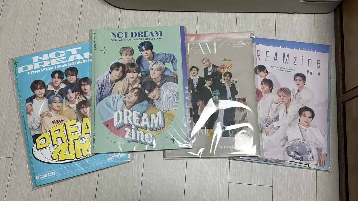 NCT DREAM JAPAN FC Newsletter 1~4 renjun pre-order benefit bulk sell WTS