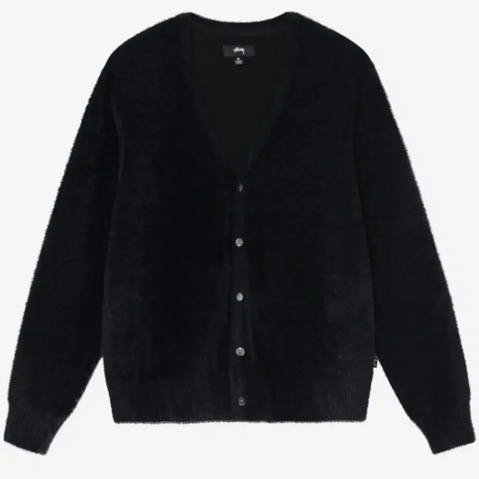 스투시 가디건 Stussy Shaggy Cardigan Black M