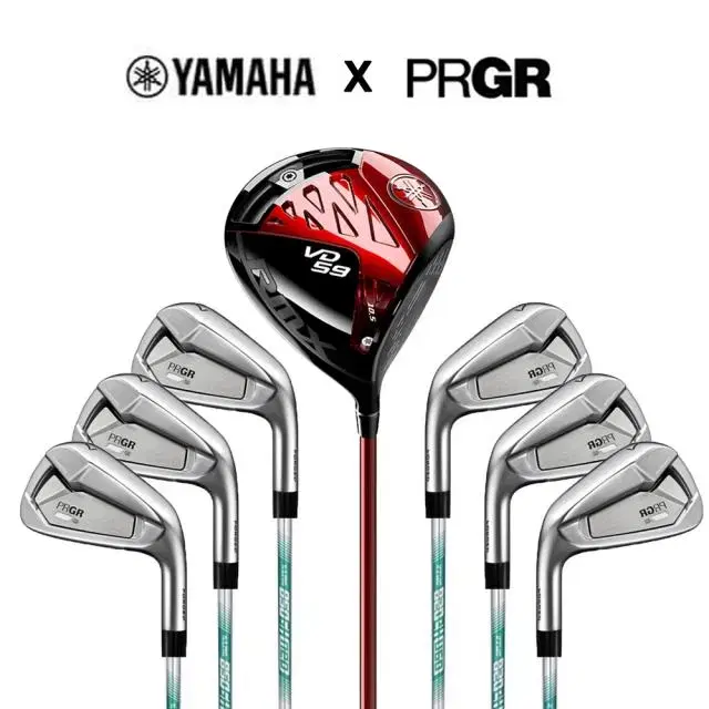 Yamaha VD59 Driver 10.5 SR 02 6-iron set NS.85...