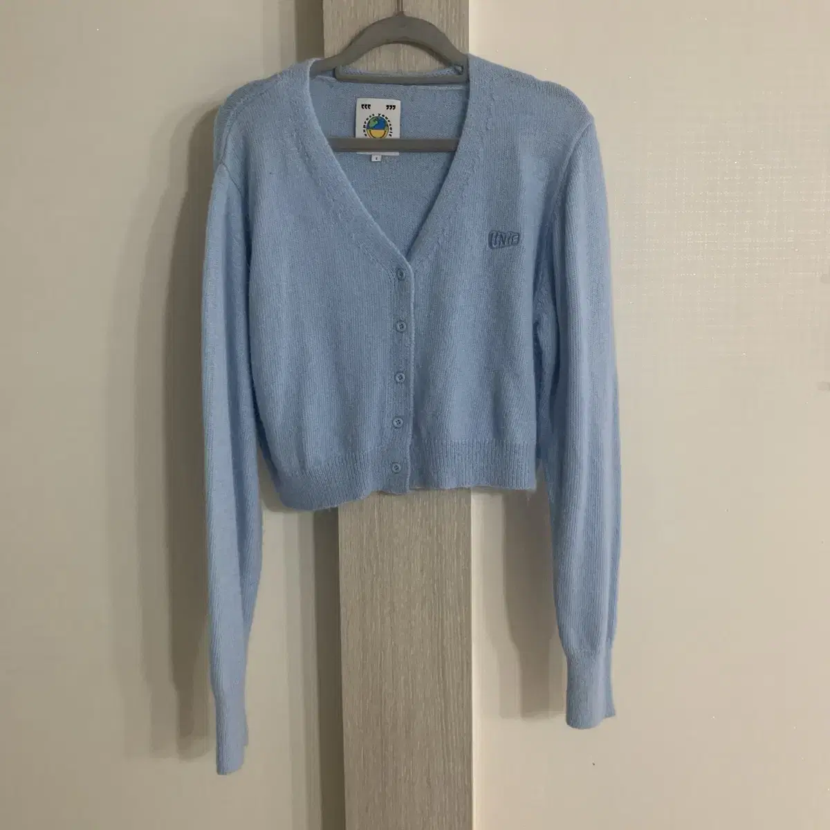 Unif liv cardigan 유니프 리브 가디건 하늘 S