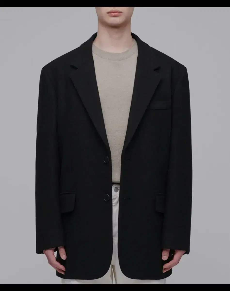 {Deeply discounted}Multiform Oversized Blazer [Black]