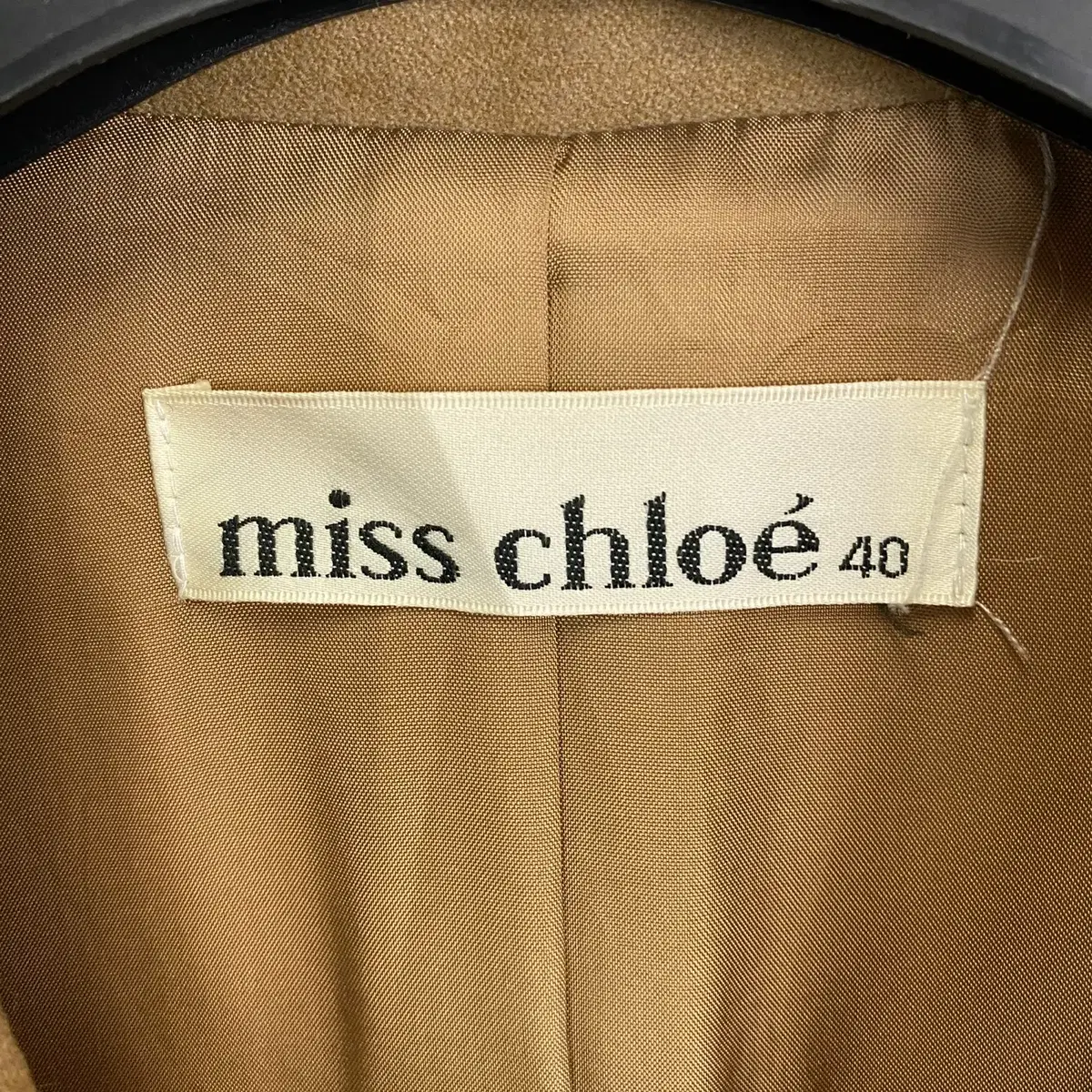 빈티지 MISS CHLOE 더블 브레스티드 울 자켓