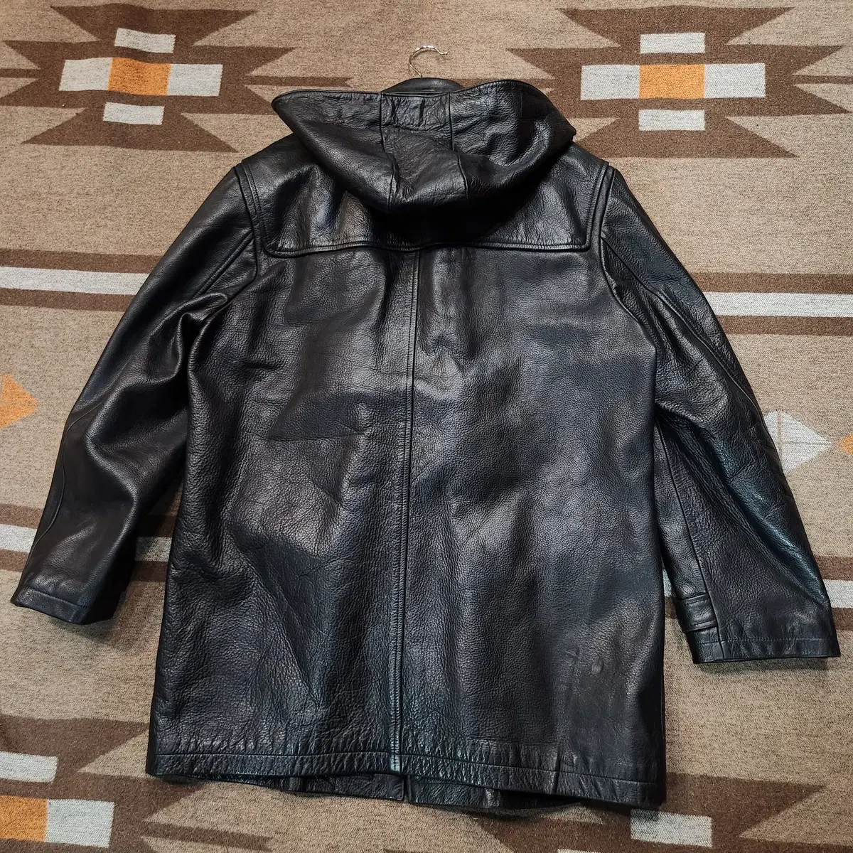 Eddie Bauer 90s Heavy Cowhide Coat XL Jacket