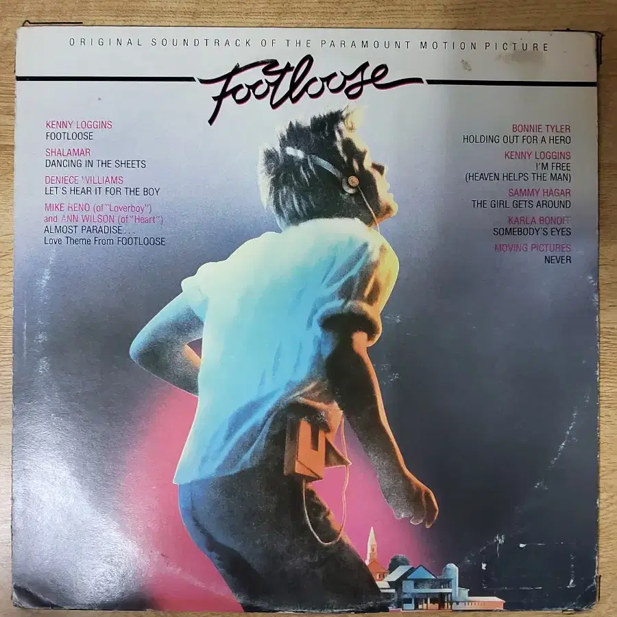 FOOTLOOSE OST 음반 (LP 턴테이블 오디오 앰프