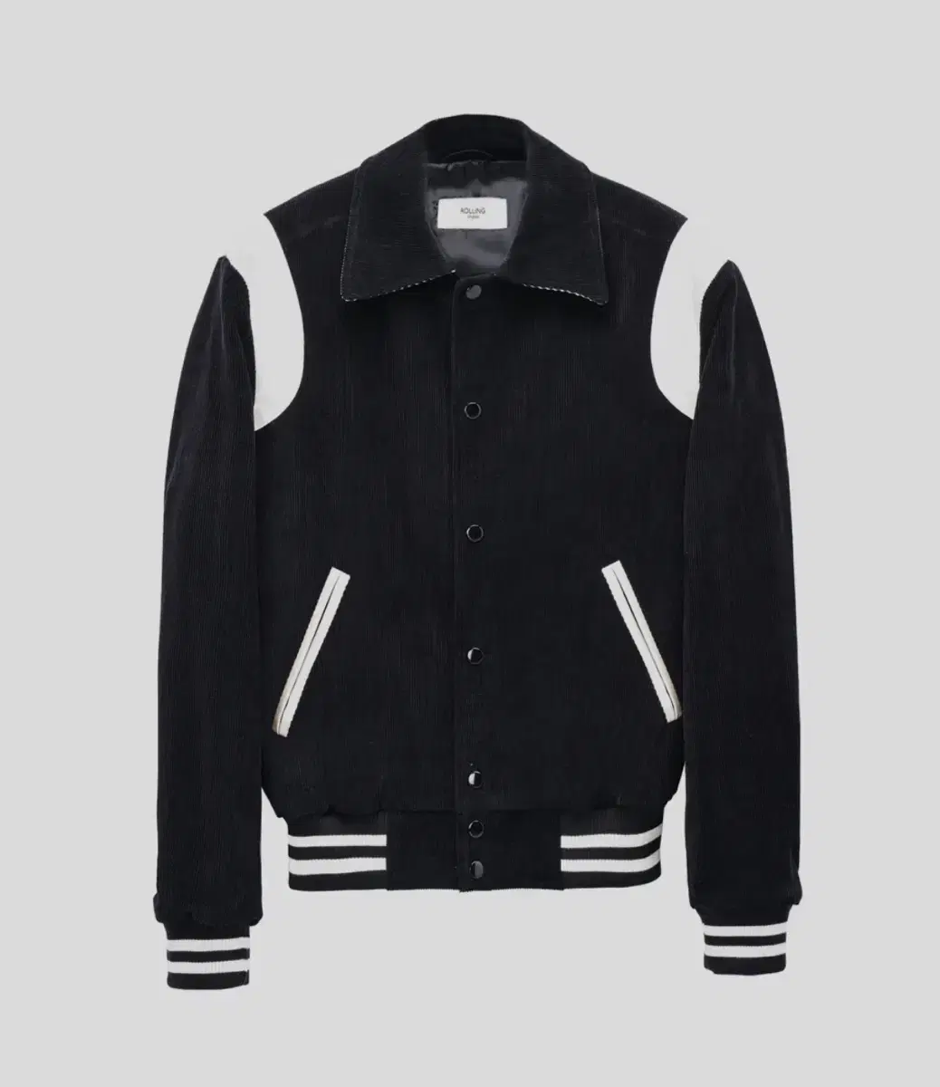 [L] 롤링 스튜디오 CORDUROY VARSITY JACKET 새제품