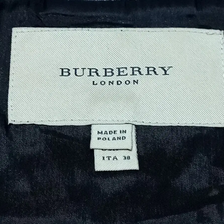 버버리 BURBERRY 실크혼방 원피스 코트