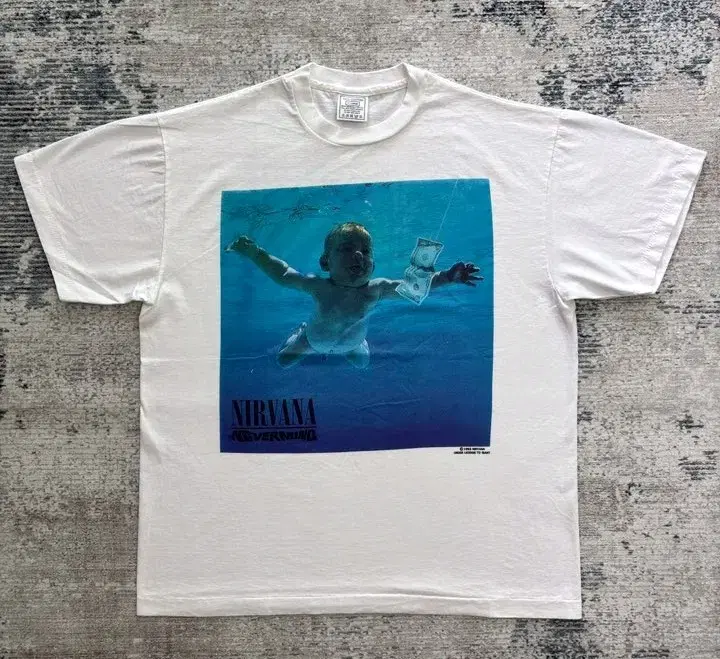 Nirvana Vintage Band Tee (XLsize)