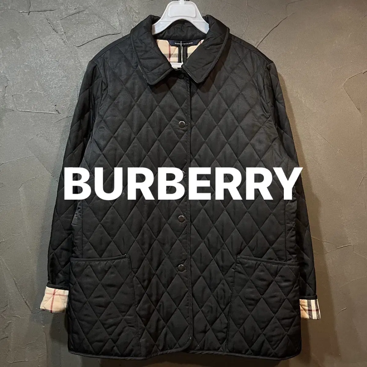 [M] BURBERRY 버버리 퀼팅 자켓