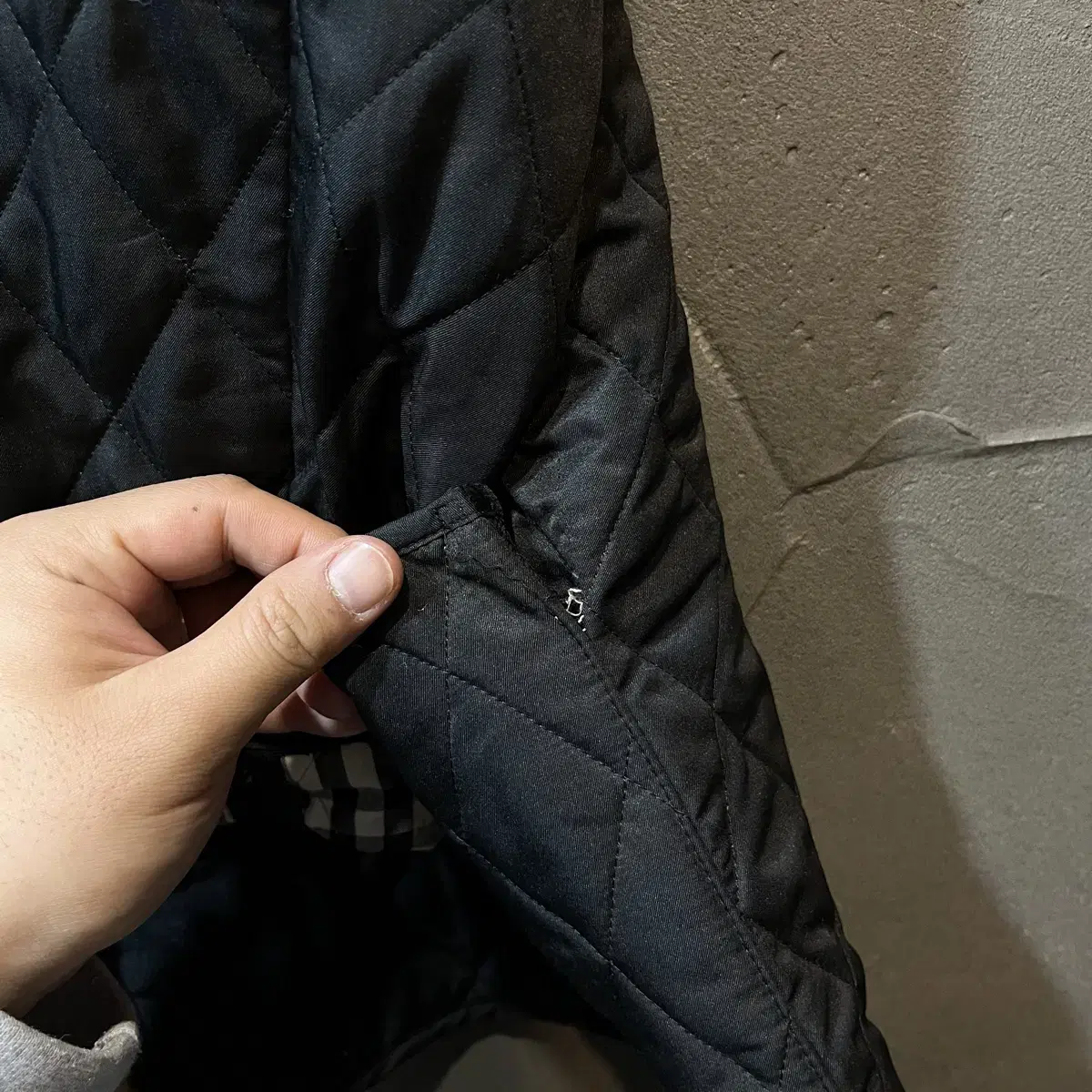 [M] BURBERRY 버버리 퀼팅 자켓