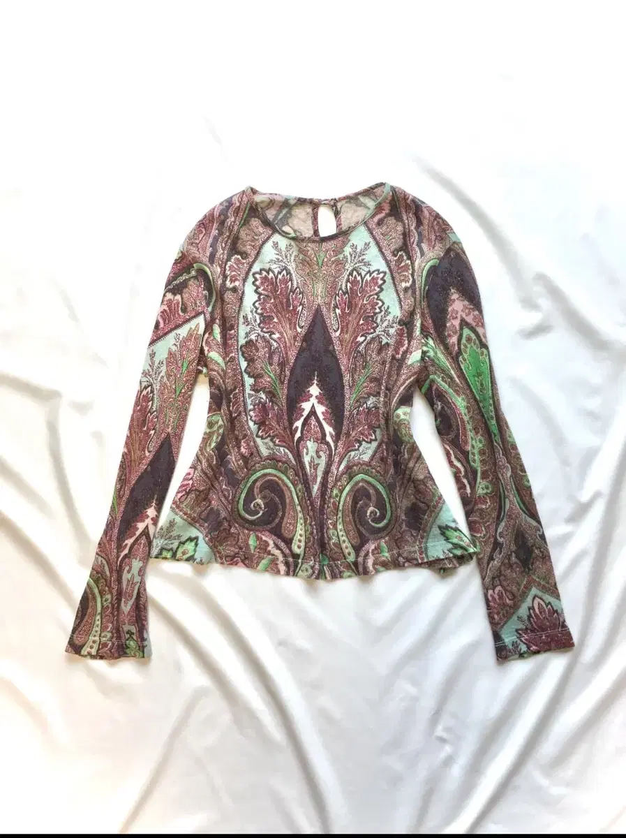 [SALE] Oriental Ethnic Pattern Top