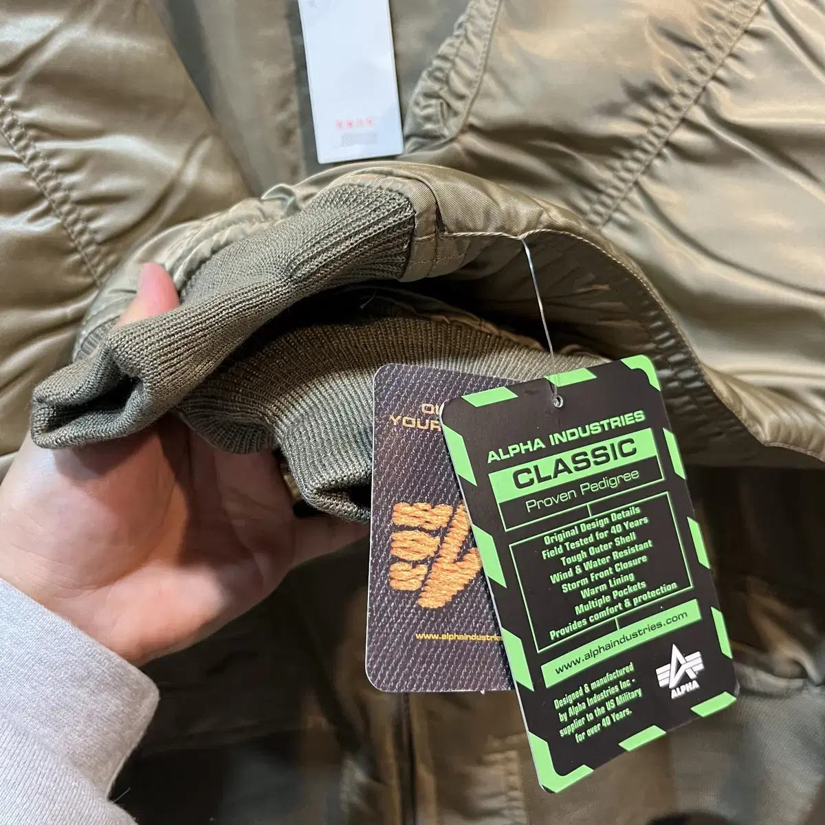 [XXL] ALPHA INDUSTRIES 알파인더스트리 CWU/45P