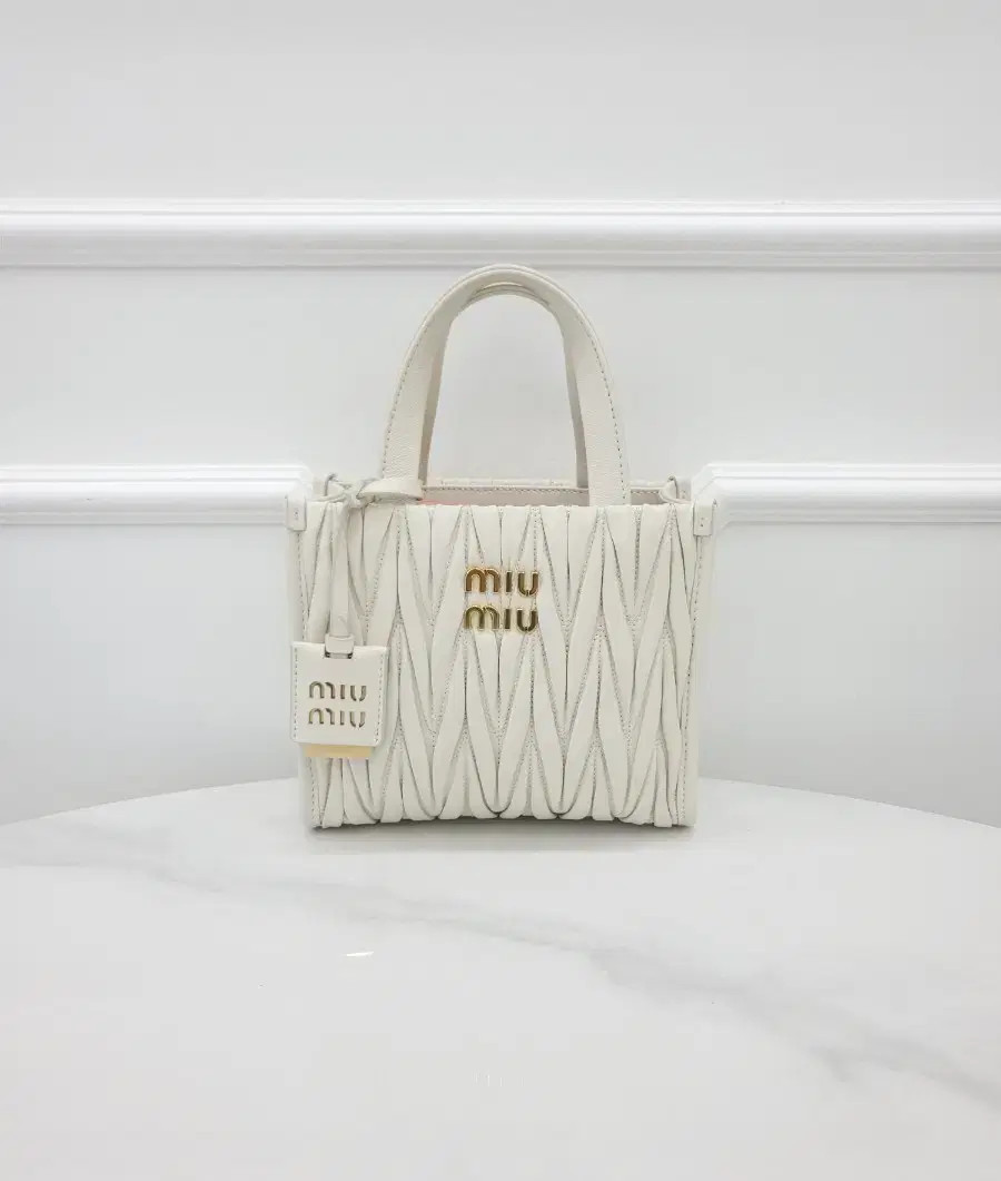 Miu Miu Keum Matelassé Mini Tote 5BA277