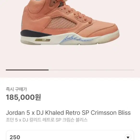 Jordan 5 x DJ Khaled Retro SP Crimsson B