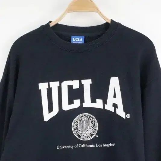 UCLA 프린팅 후드티 L