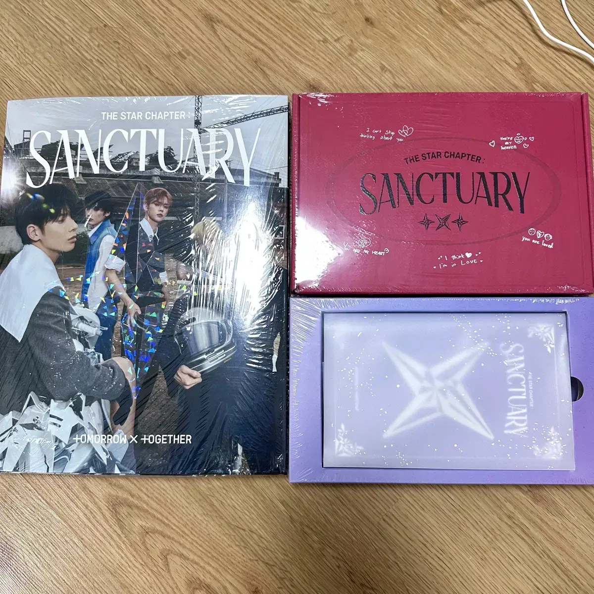 [unsealed] txt SANCTUARY album Sanctuary ld photocard pre-order benefits