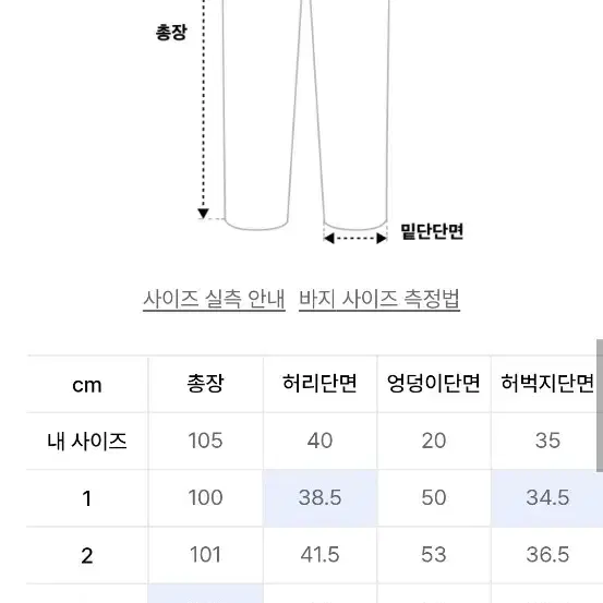 히즈핸더 원턱 테이퍼드 팬츠 2사이즈