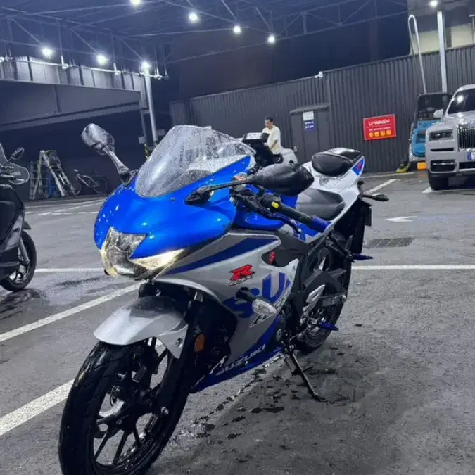 스즈키 gsx-r125 21년식 8500키로 소음기 x 구변차량