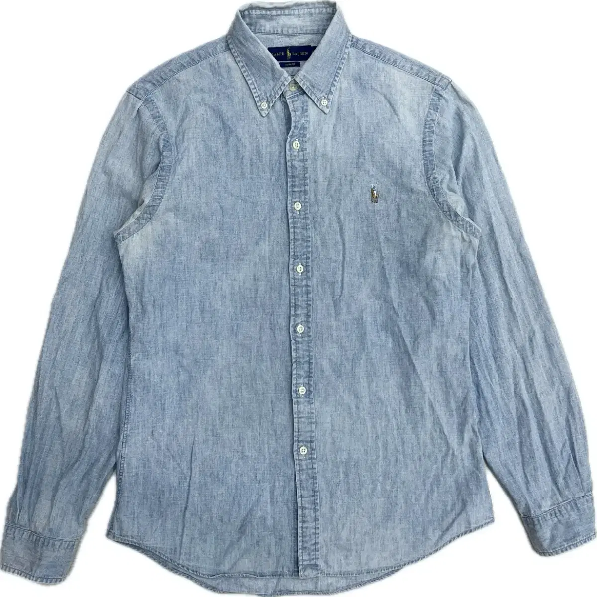 Polo Ralph Lauren chambray light blue shirt 100 size L approx.