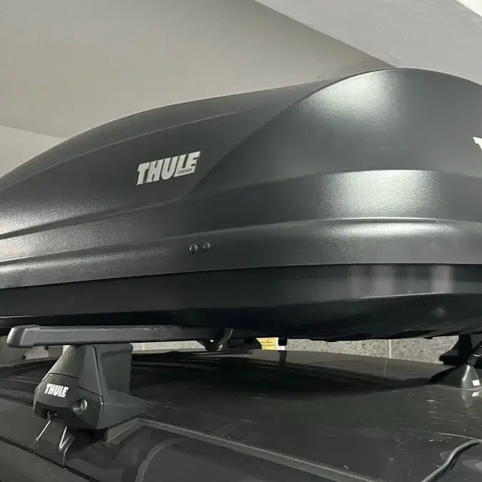 THULE 튤레 퍼시픽M+EVO7105 (루프캐리어+루프바 세트)