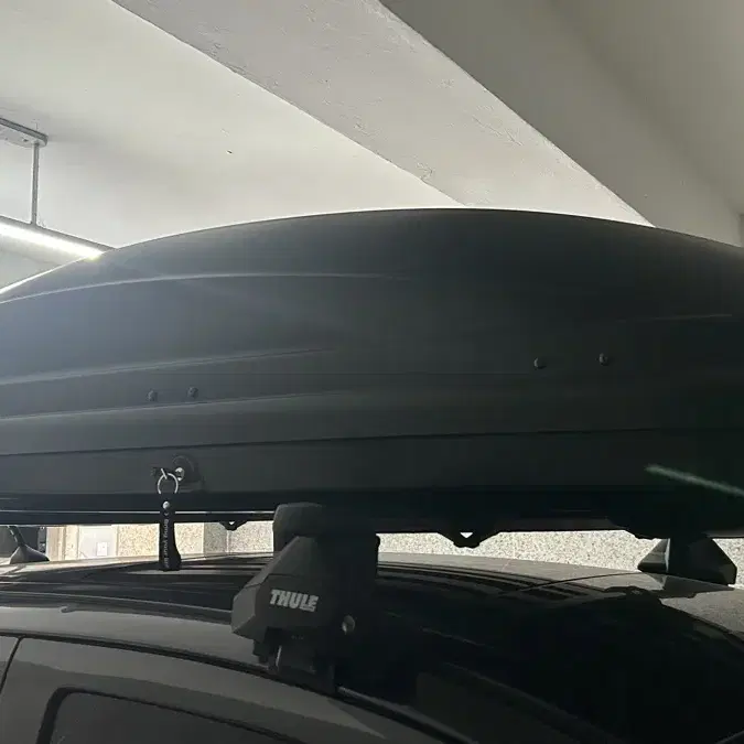 THULE 튤레 퍼시픽M+EVO7105 (루프캐리어+루프바 세트)