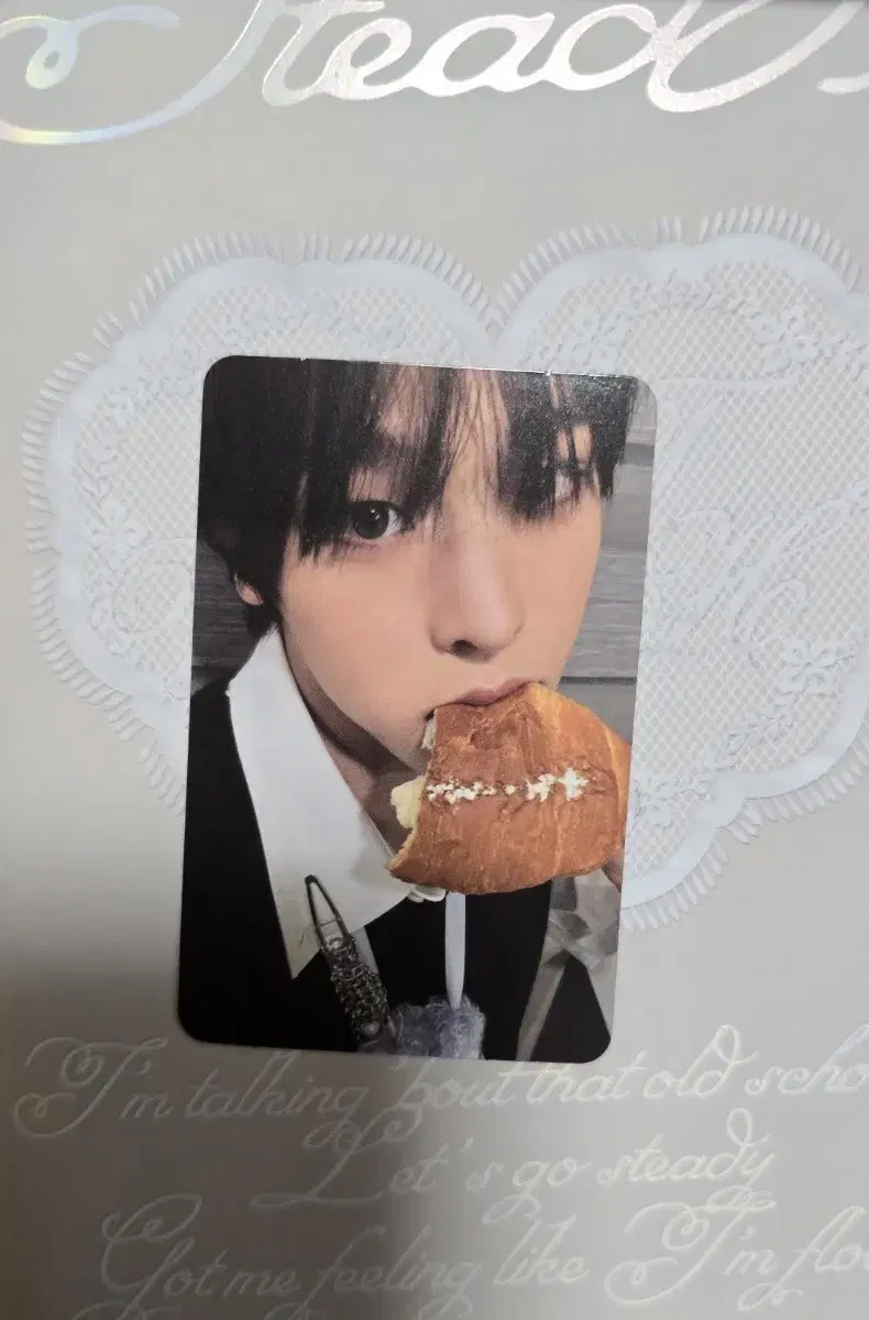 Saltbread riku nct wish Steady photobook photocard WTS