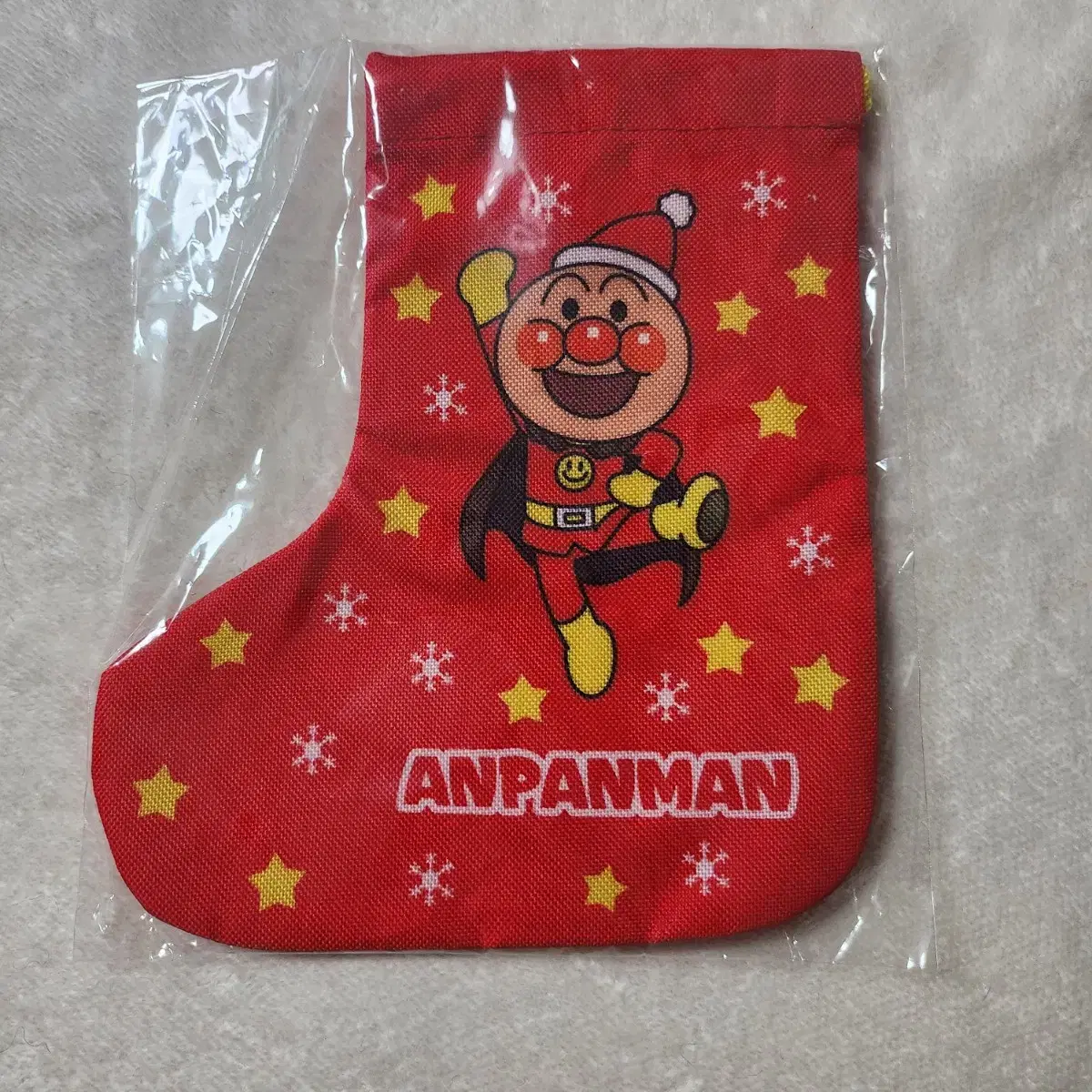 Anpanman Asahi 호빵맨 크리스마스 스트링 파우치