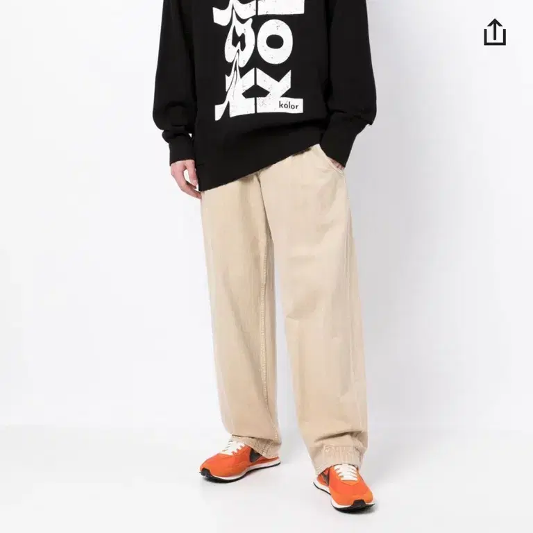 Kolor 22aw sweatshirt