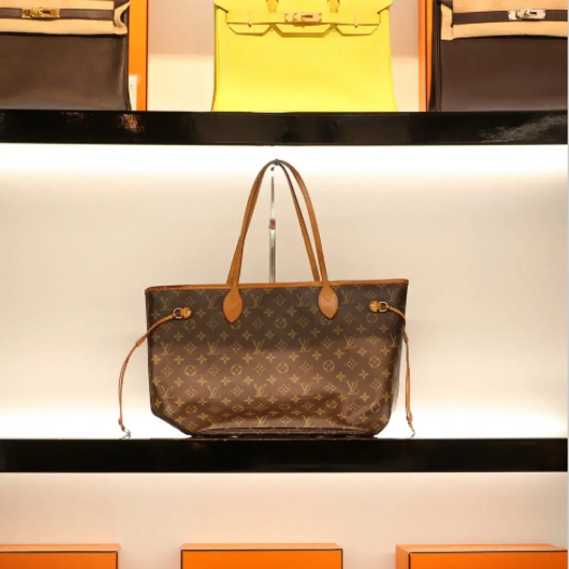 LOUIS VUITTON(USED)이비통 모노그램 네버풀 MM