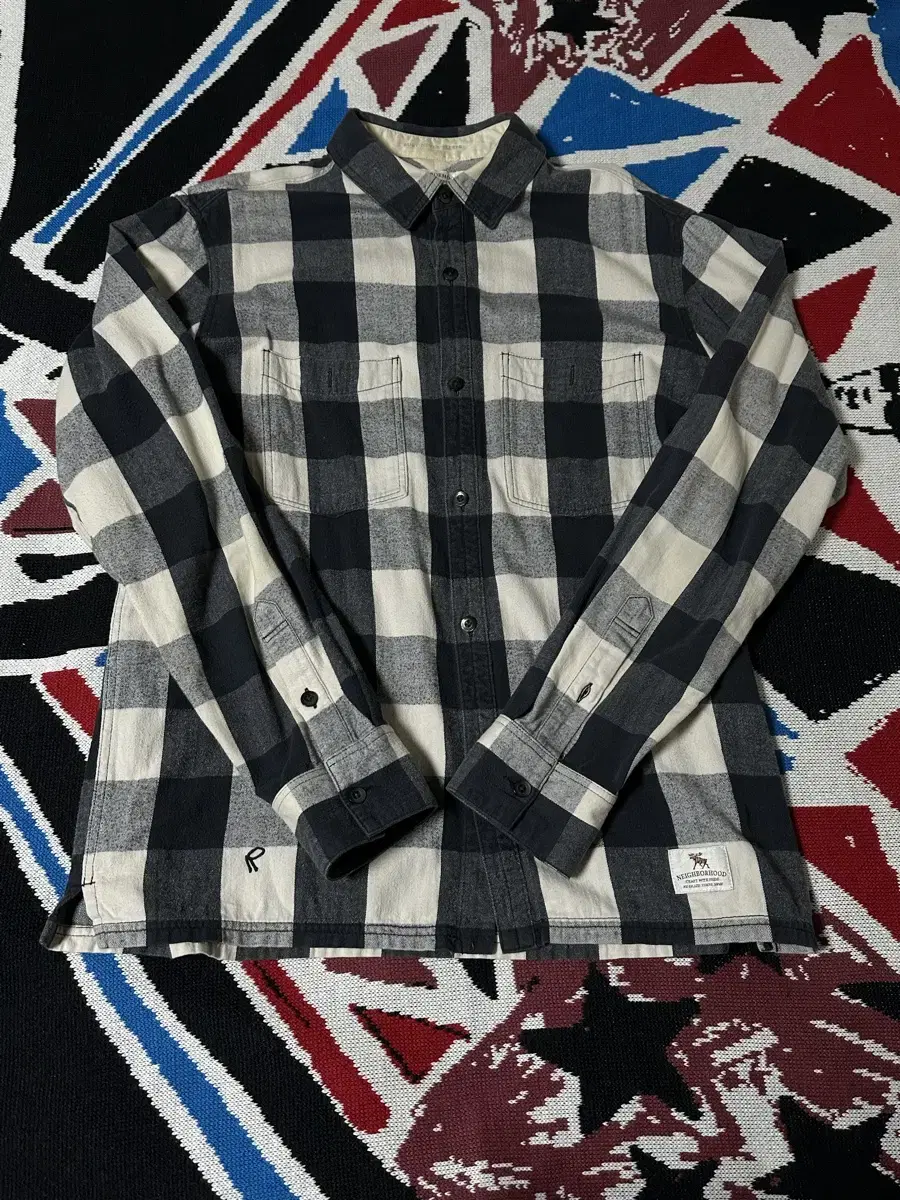 Neighborhood 16aw logger shirt