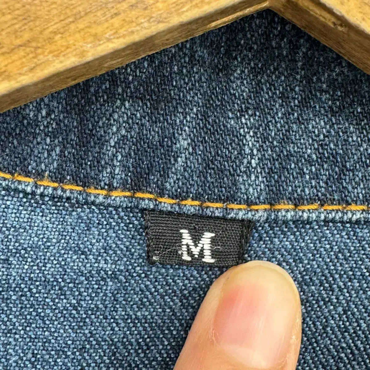 자수 데님 자켓 청자켓 (M size / DENIM)