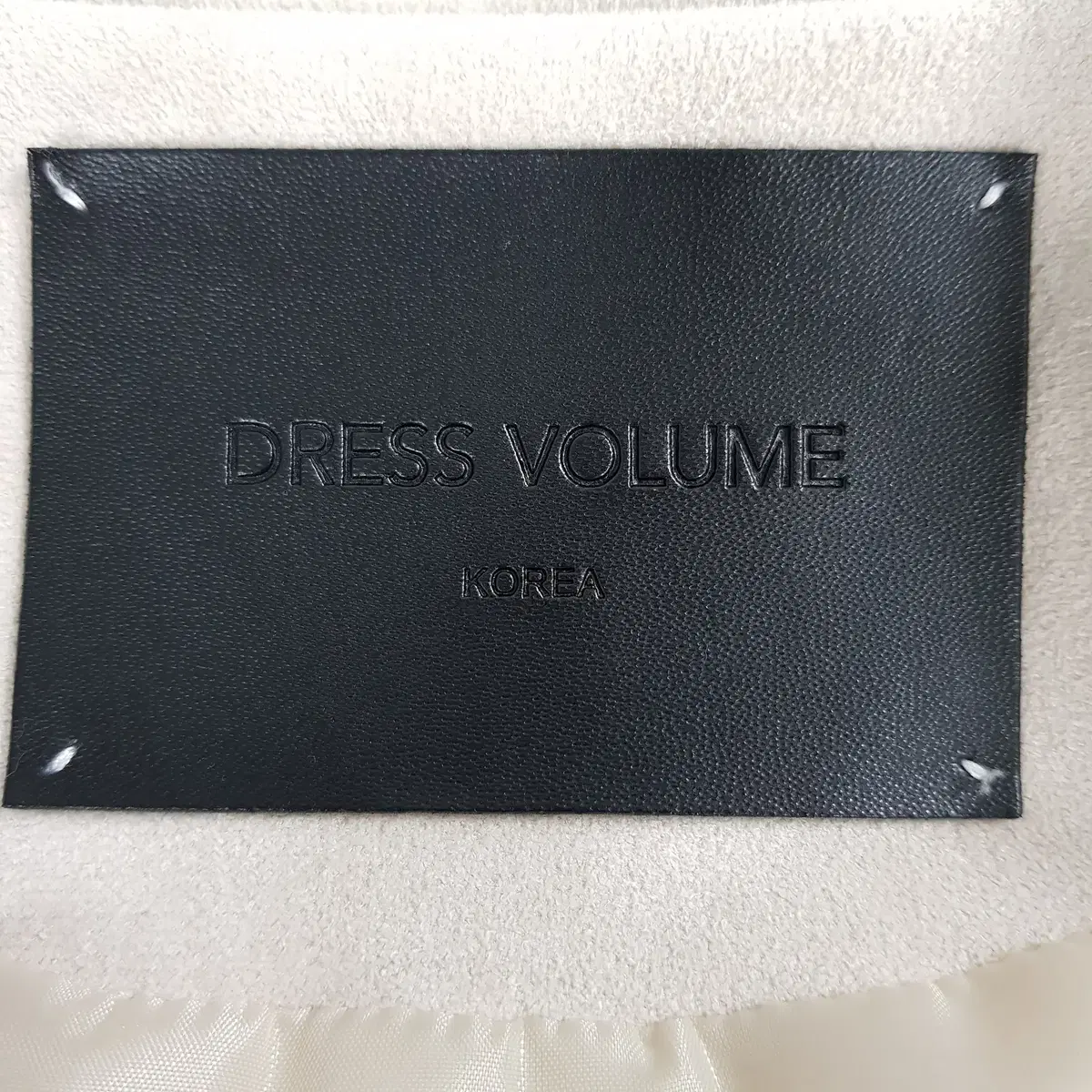 DRESS VOLUME 무스탕 자켓  FREE