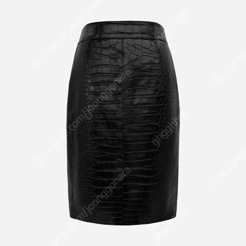 더로랑 제작 Italy croco midi skirts