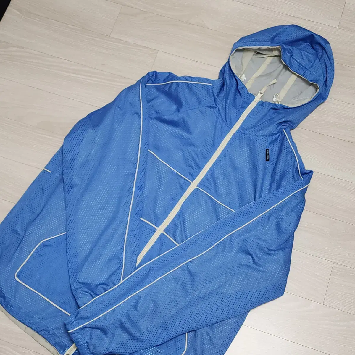 스컬프터 Wind Jacket Blue 리버시블 바람막이 블루 XL