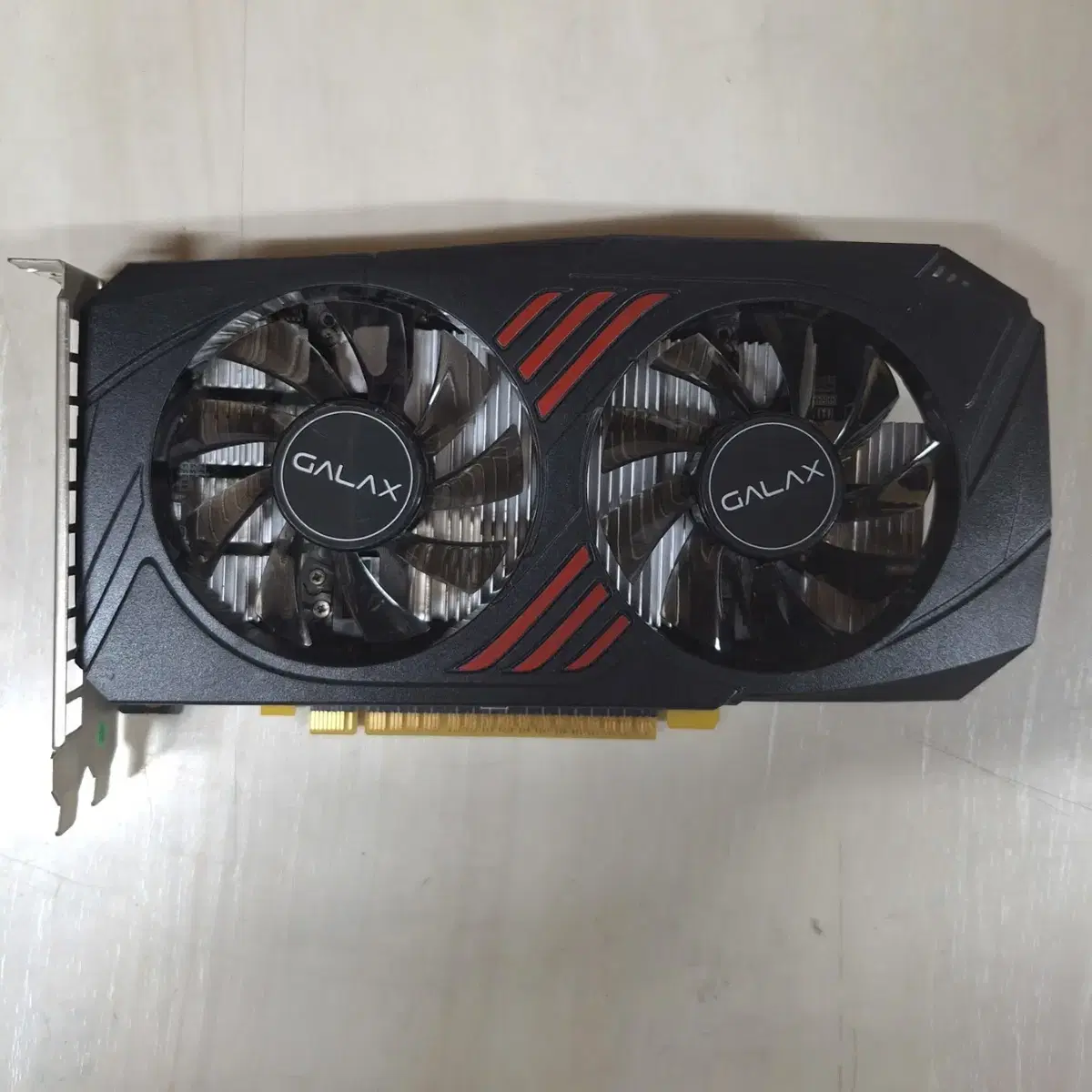 컴퓨터 그래픽카드 갤럭시 GALAX GTX1050Ti 4기가(2팬)무전원