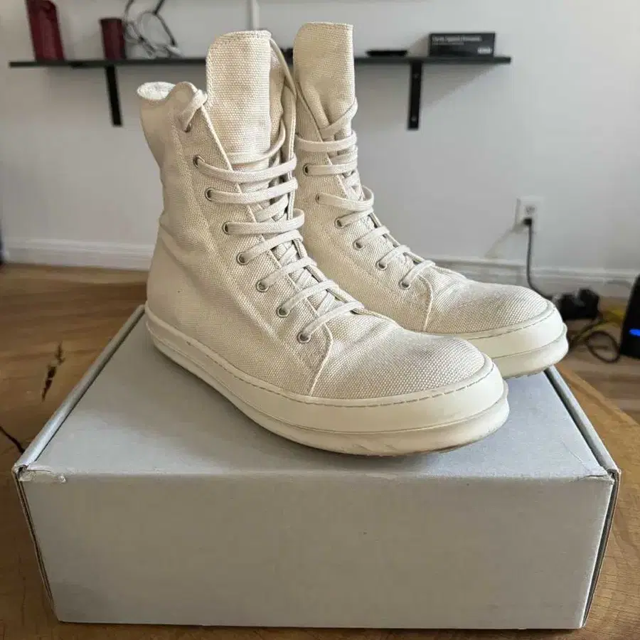 Rick Owens 릭오웬스 비건 라몬즈 하이탑 42