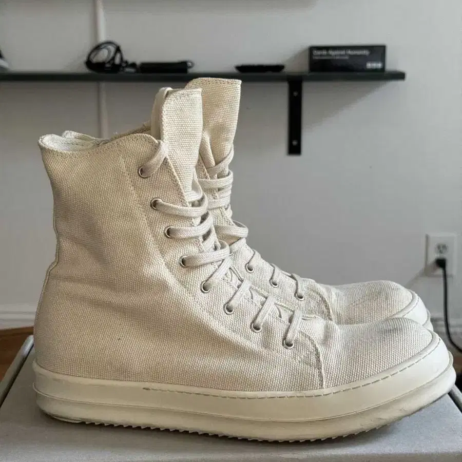 Rick Owens 릭오웬스 비건 라몬즈 하이탑 42