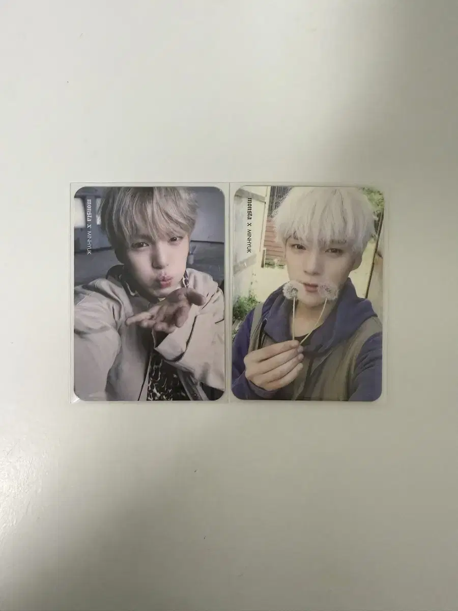 monsta x minhyuk dandelion dandelion dandelion photocard