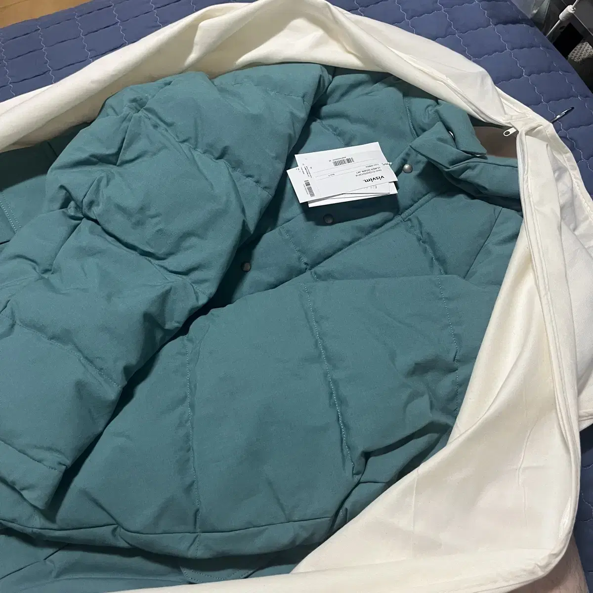 [3] 23fw visvim ulmer down green 비즈빔 울머