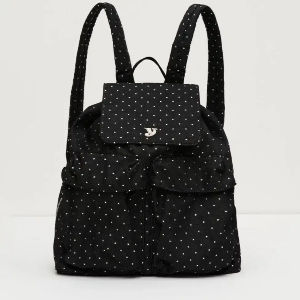 여밈 day backpack star black 백팩 별무늬 도트 백팩