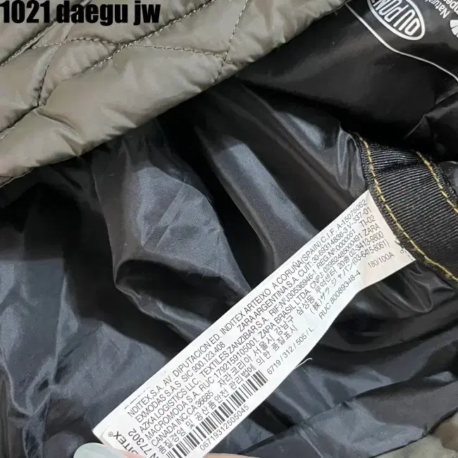 L ZARA JACKET 자라 자켓 퀼팅