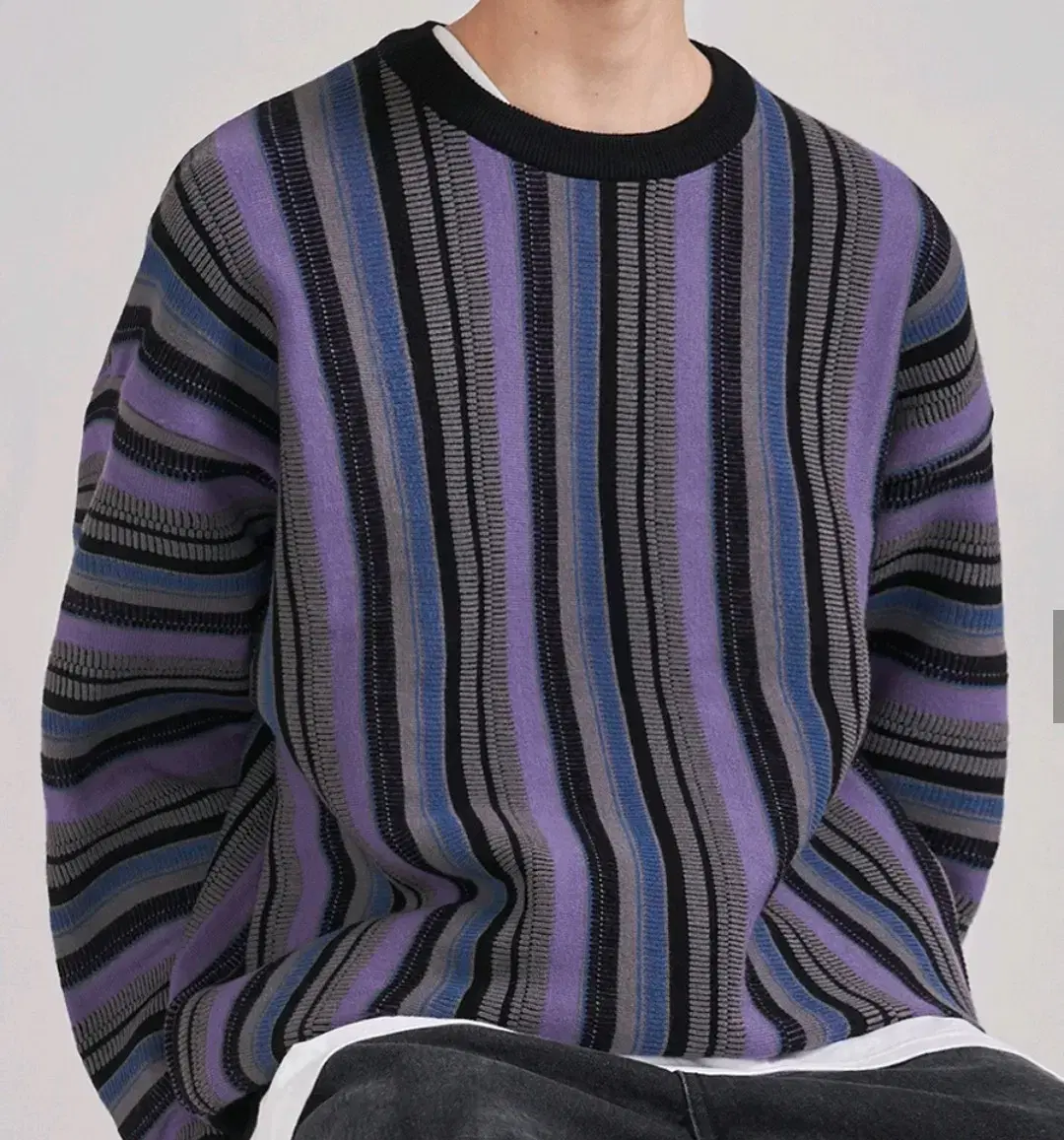 [Taupo] Clare Stripe Knit