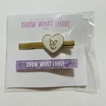 IVE SHOW WHAT I HAVE 도쿄돔 헤어 클립