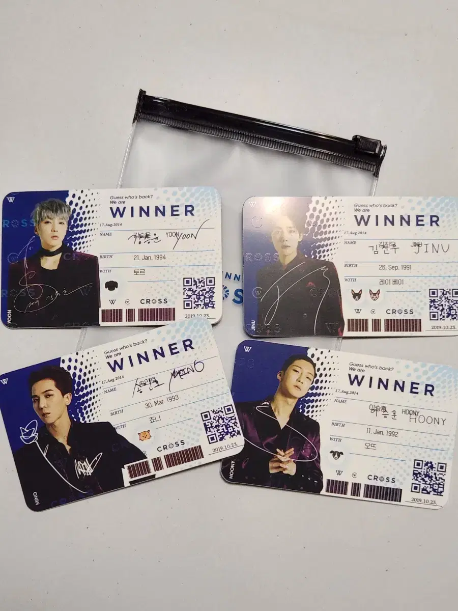 Winner Cross ID kard WTS