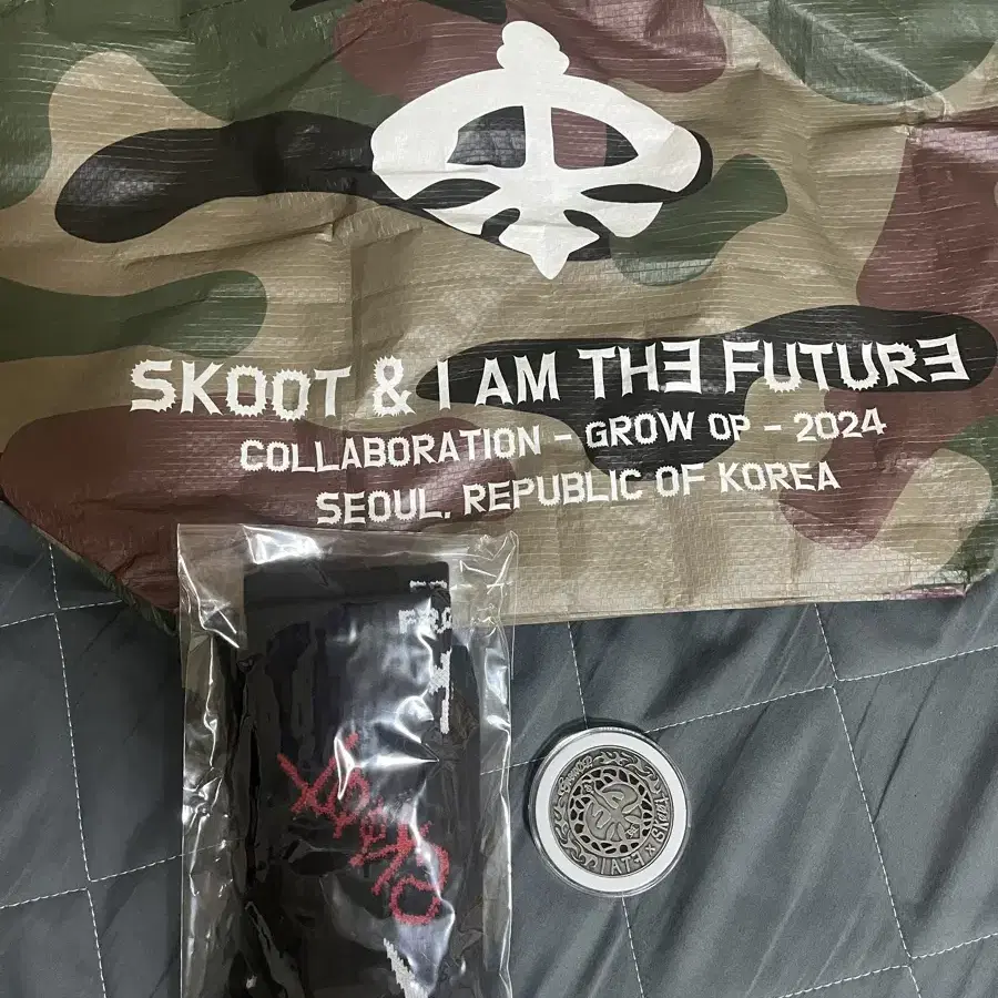 Skoot 스쿠읏 가방 + 양말 + 팬던트