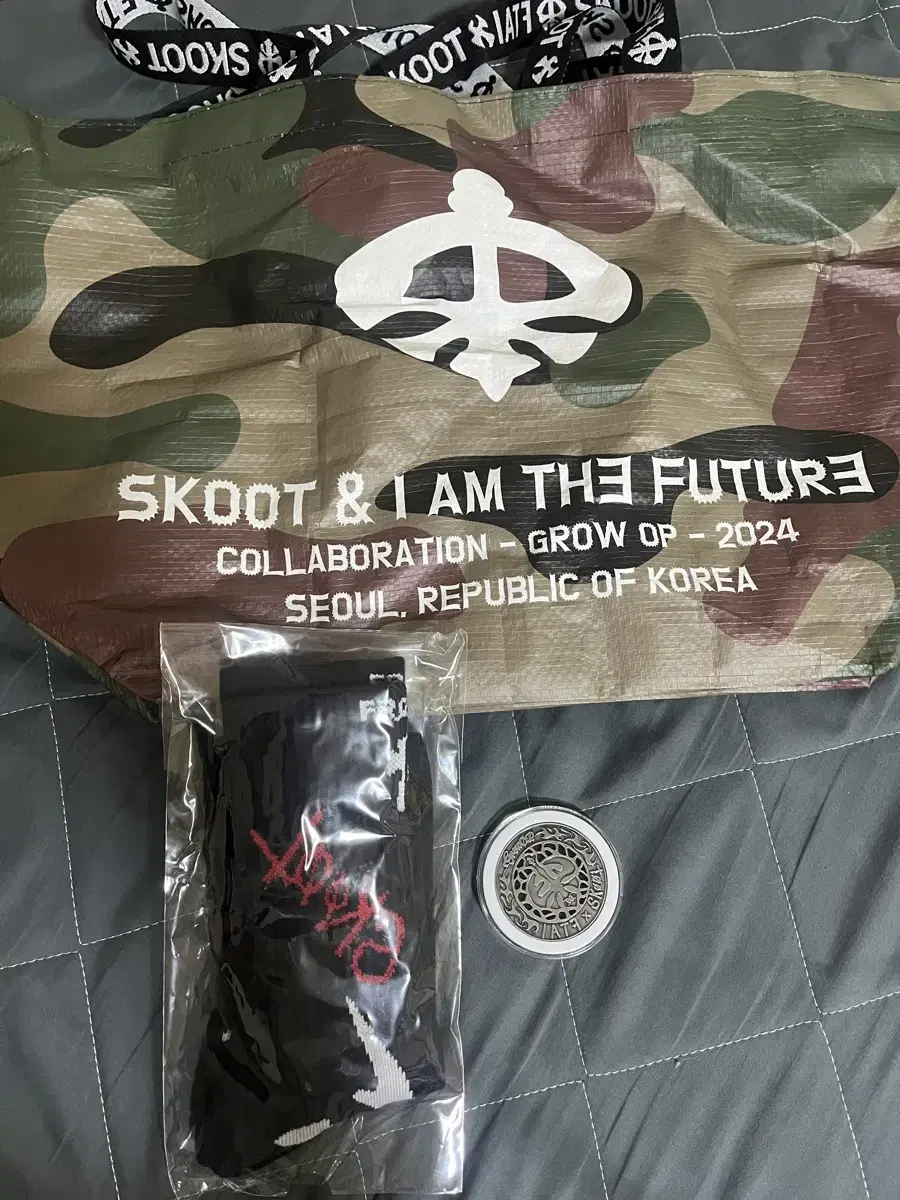 Skoot 스쿠읏 가방 + 양말 + 팬던트