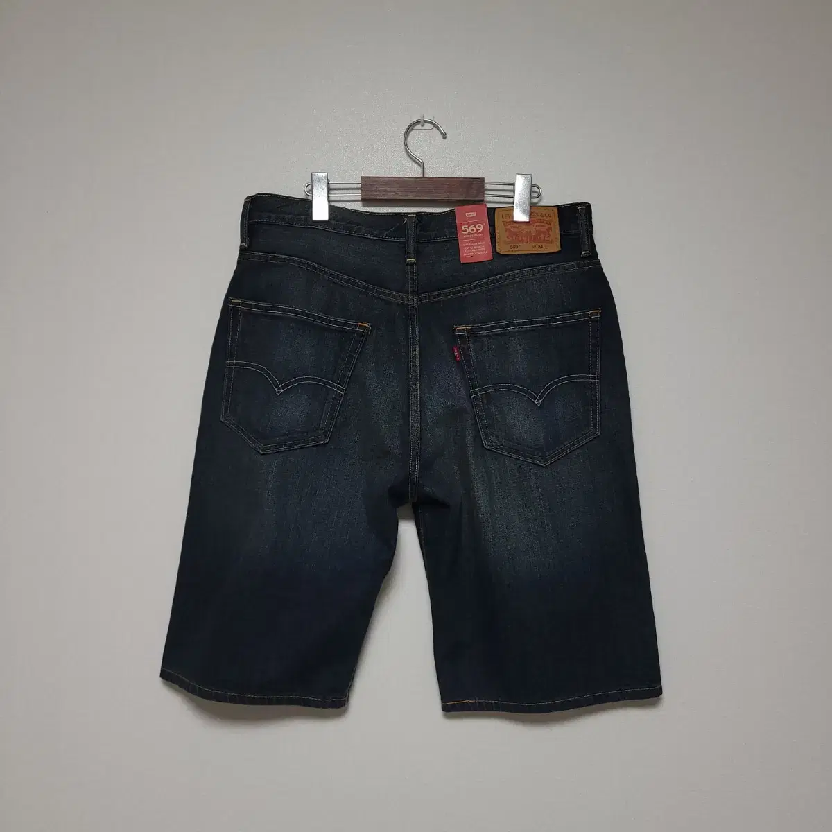 (36) LEVI'S 리바이스 569 청바지 반바지 새택