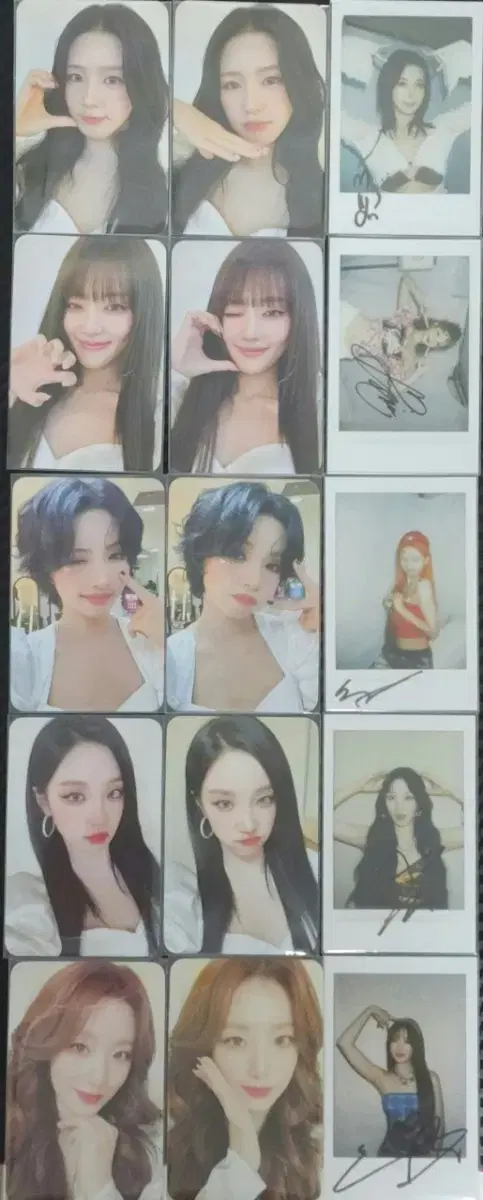 Girls I SWAY 디어마이뮤즈 luckydraw photocard 디마뮤 unreleased photocard buncheol