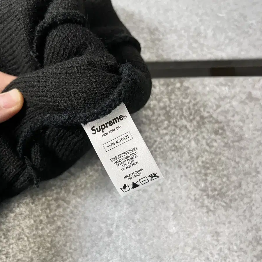 SUPREME - Leaf BEANIE 17FW 슈프림 리프 비니