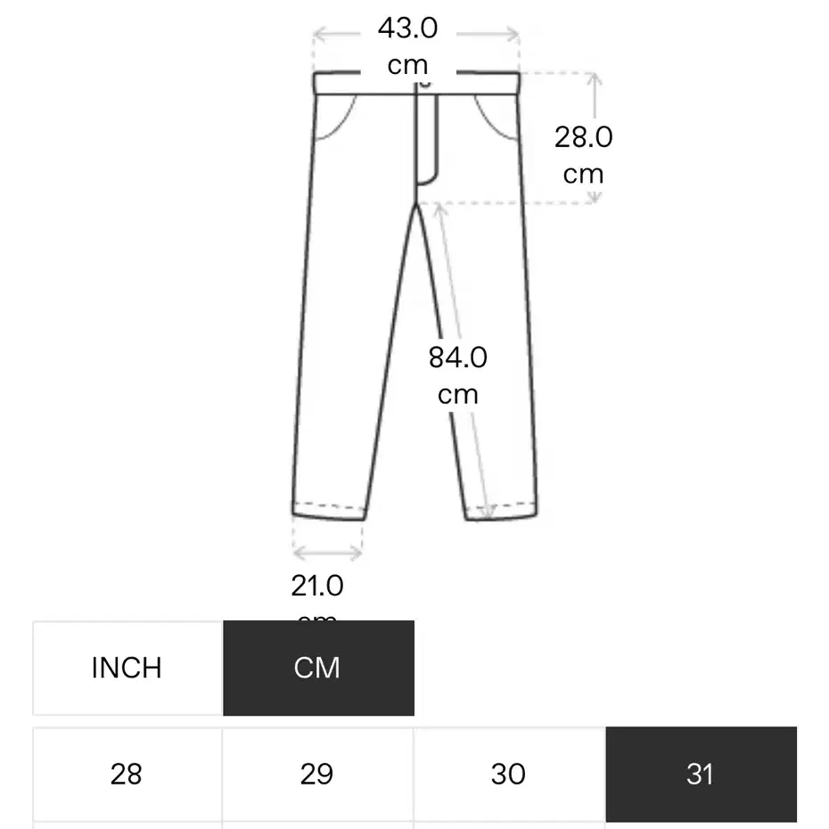 [31] Jacquemus 자크뮈스 Fresa 데님 팬츠