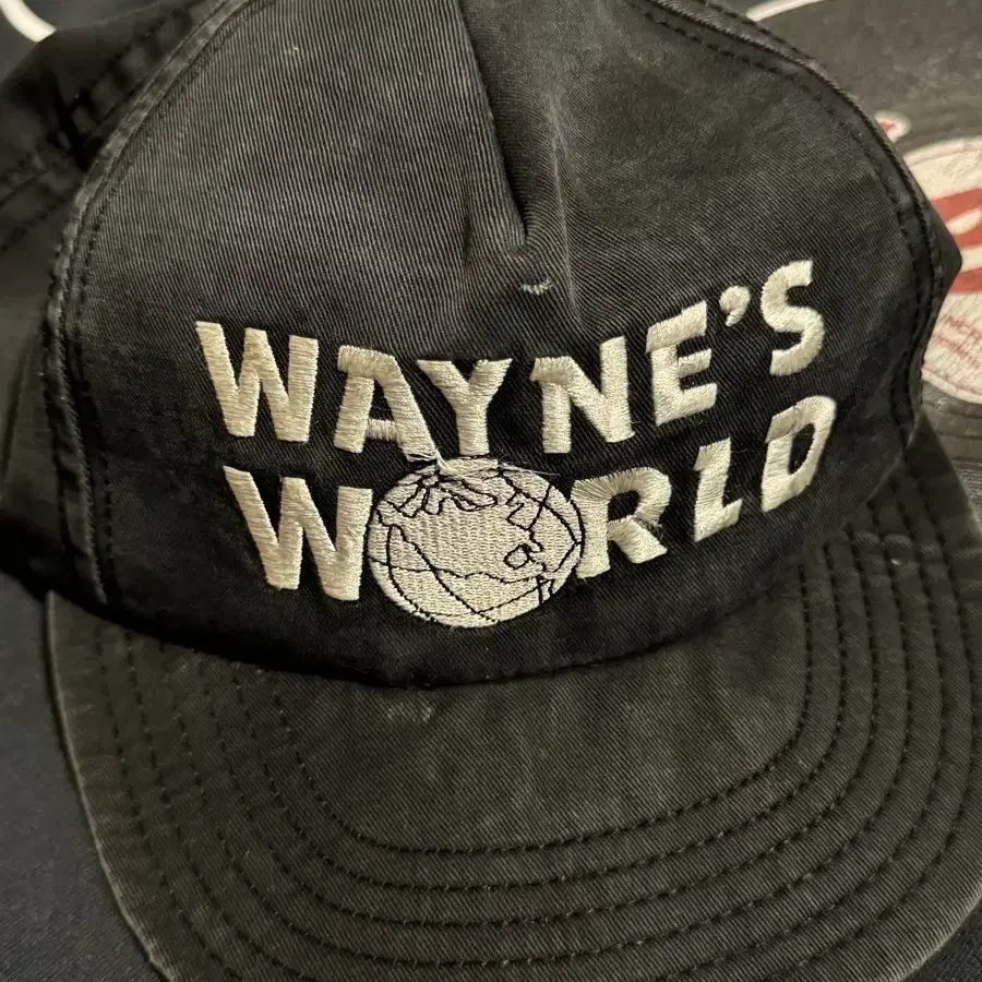 빈티지 90s WAYNE'S WORLD 프로모 스냅백